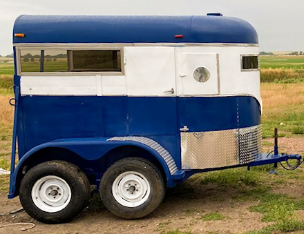 1980's Two Horse Trailer
